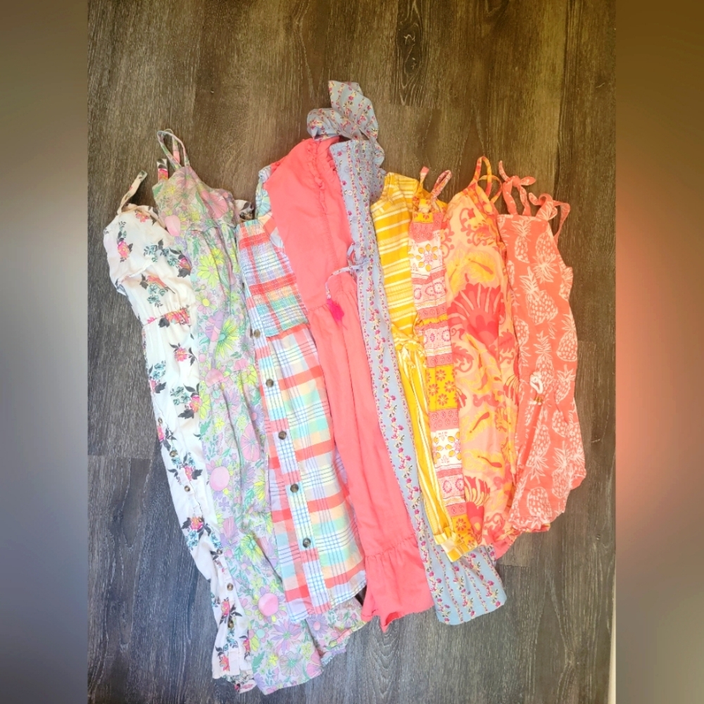 Girls size 10/12 Dress & Romper lot